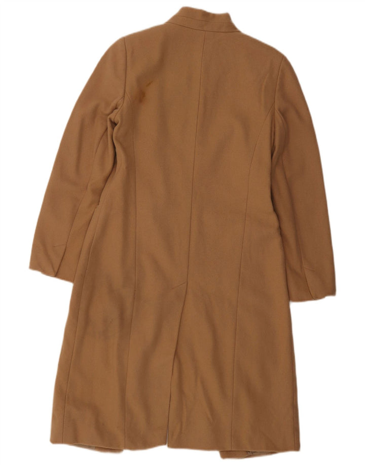 Marks & Spencer Manteau autographe pour femme UK 8 Petite laine marron