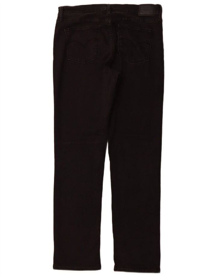 LEVI'S Jean droit 314 Shaping Femme W32 L32 Noir Coton