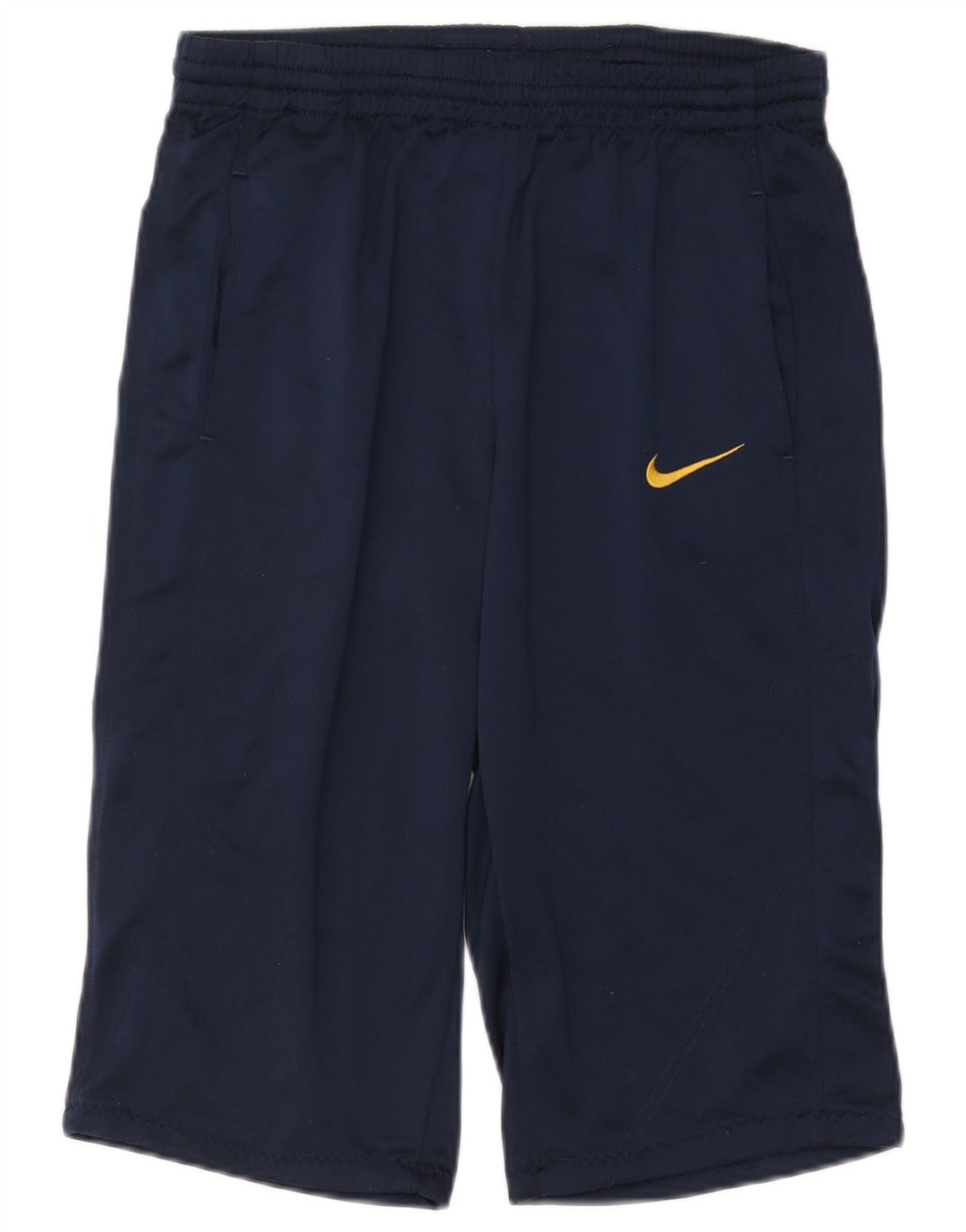 NIKE Bermuda de sport pour homme UK 38/40 Bleu marine moyen Polyester