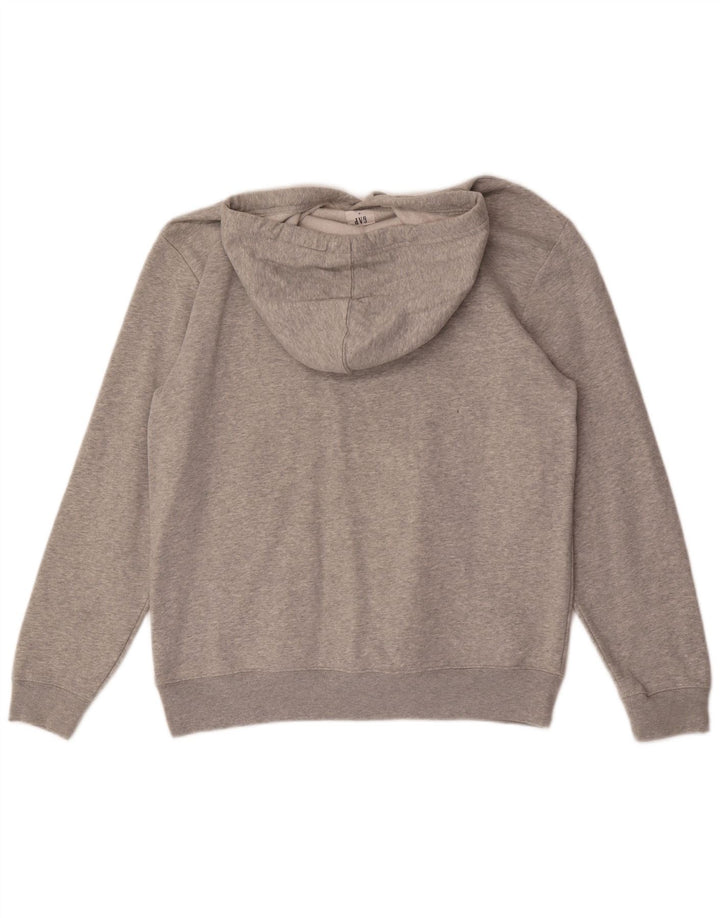 Gap Pull à Capuche Graphique Homme Gris Moyen Coton
