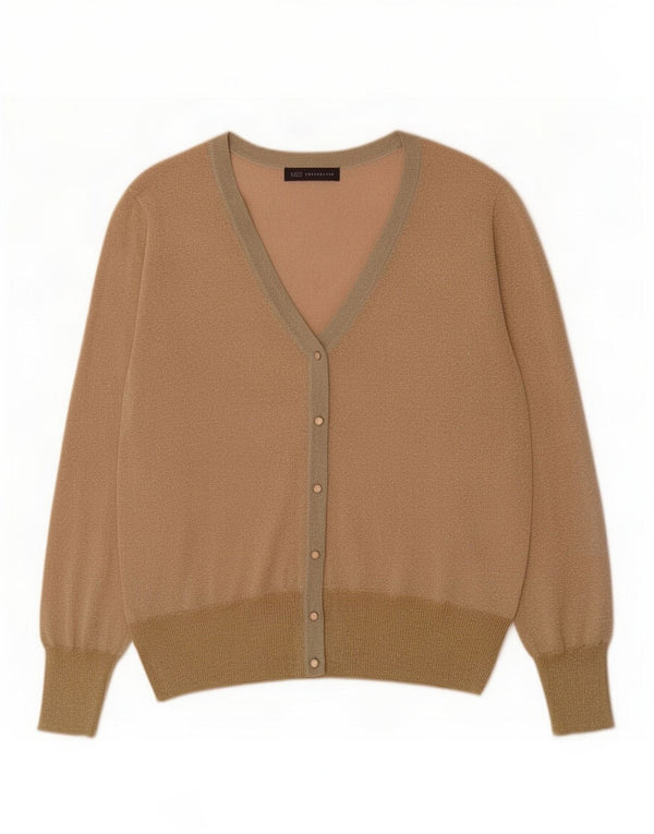 Marks & Spencer Cardigan pour femme en viscose mouchetée rose UK 16