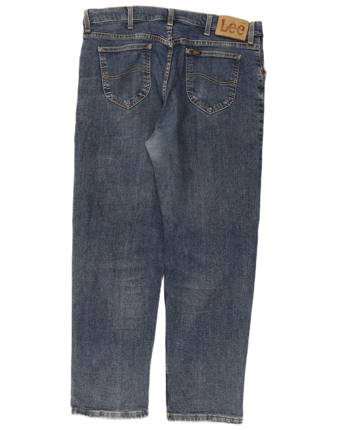 LEE Jean Droit Brooklyn Homme W38 L30 Bleu Coton