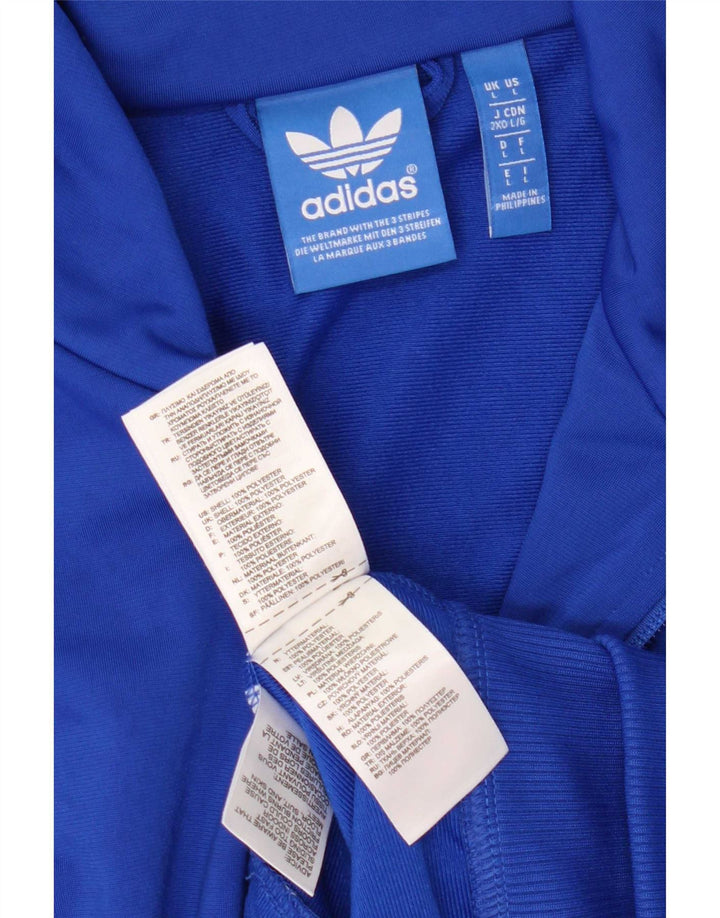 Adidas Veste de survêtement pour homme Grand Bleu Polyester