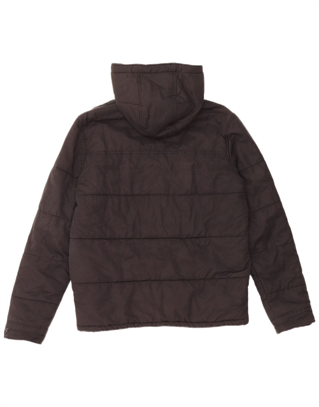 Levi's Veste matelassée à capuche pour hommes UK 38 Coton noir moyen