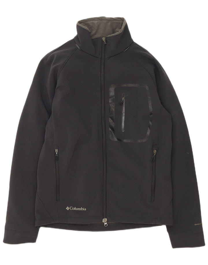 Columbia Veste coupe-vent Titanium pour homme UK 38 Medium Noir Polyester