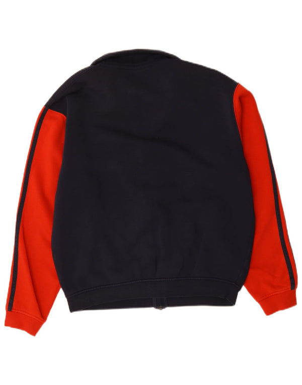 Adidas Veste de survêtement coupe ample pour homme, petit, bleu marine, color block