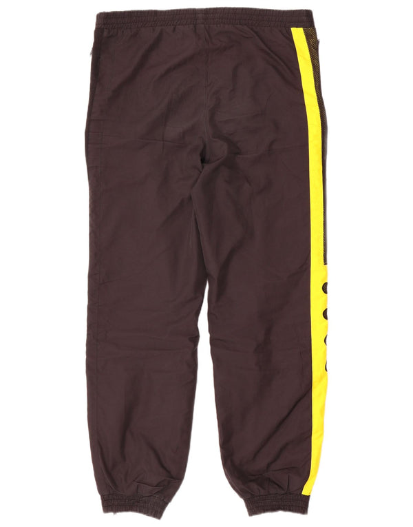Fila Pantalon de Survêtement Graphique Joggers Homme Noir Moyen Colourblock
