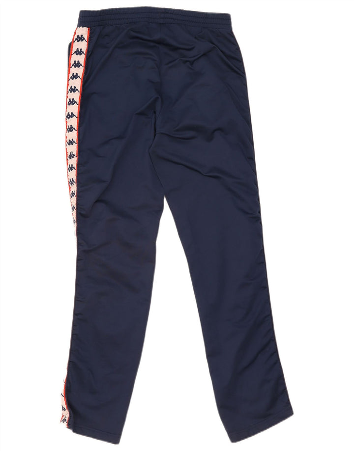 Kappa Pantalon de Survêtement Graphique Homme Bleu Marine Moyen