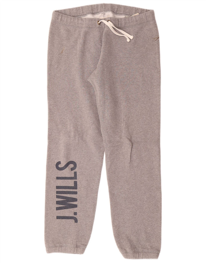 JACK WILLS Pantalon de survêtement graphique pour femme Joggers UK 10 Small Gris
