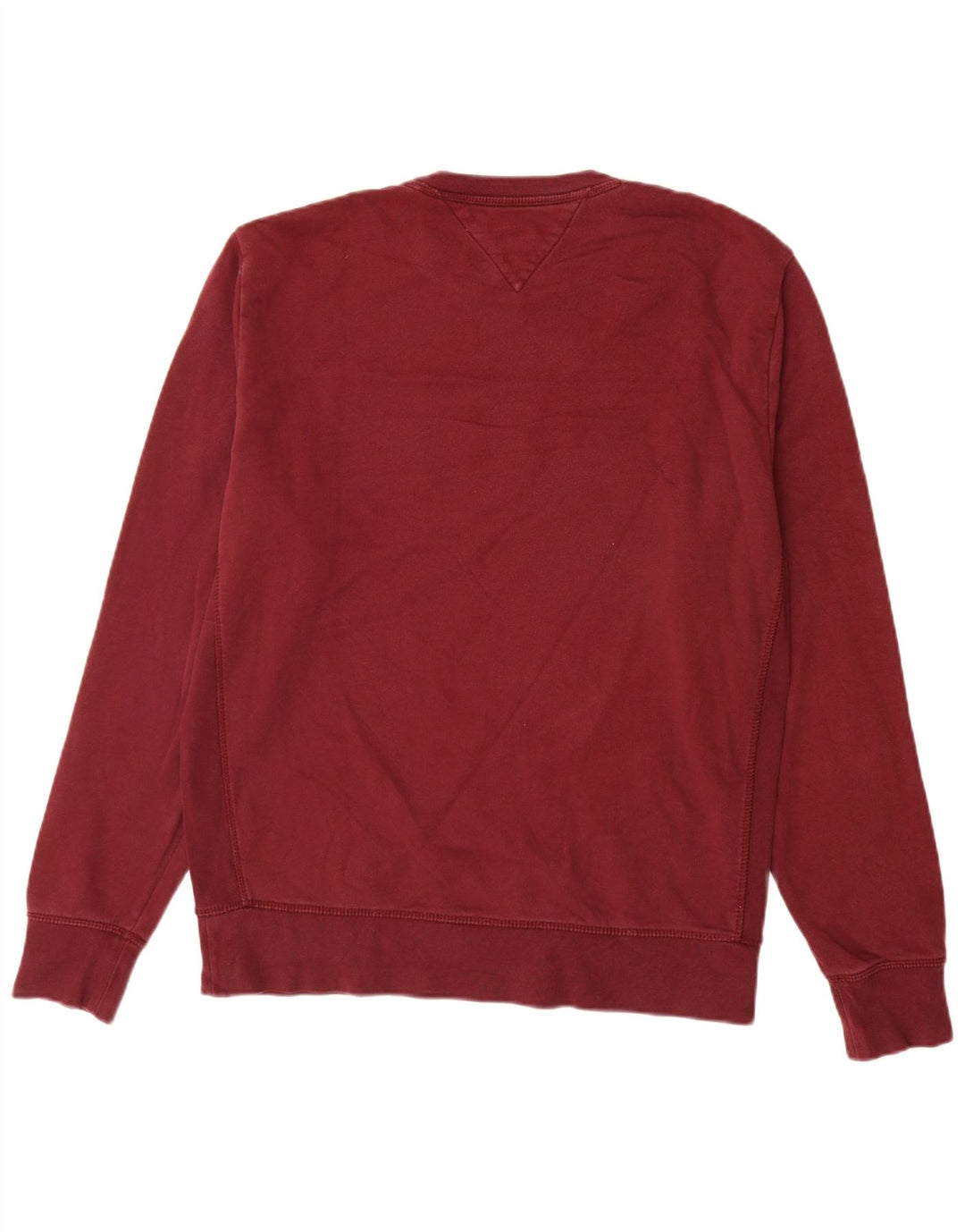 TOMMY HILFIGER Sweat-shirt graphique pour hommes Grand coton bordeaux