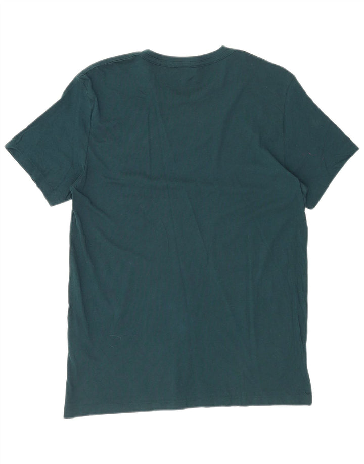 ALL SAINTS T-Shirt Homme Haut Large Vert Coton