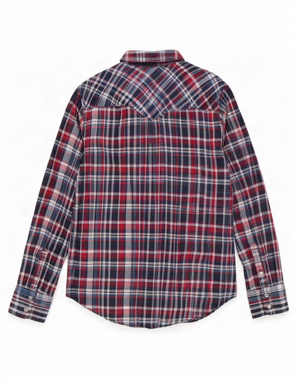 Levi's Chemise Flannel Homme Rouge Moyen Carreaux Coton