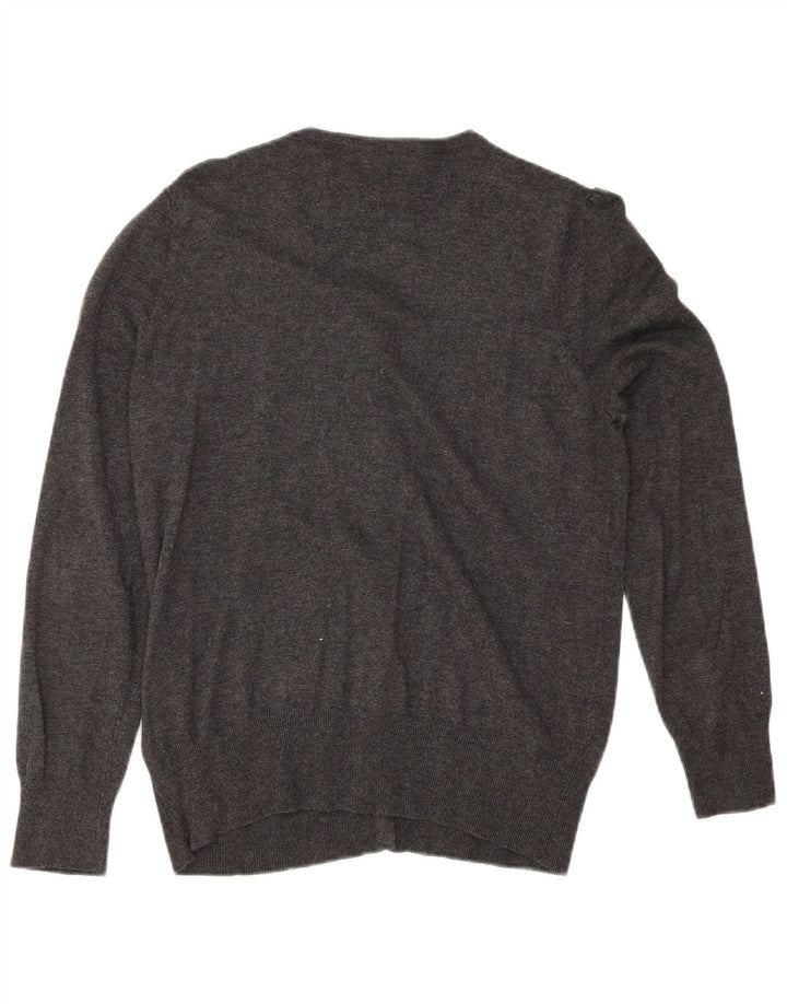 Marks & Spencer Cardigan pour femme en viscose gris moyen UK 44