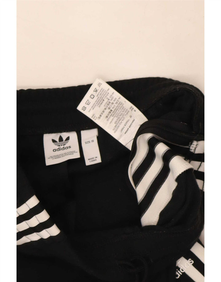 Adidas Leggings Femme UK 10 Petit Noir Polyester