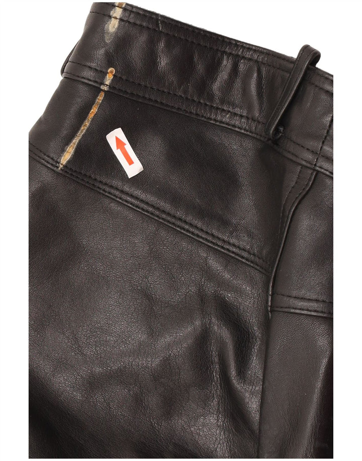 Hein Gericke Pantalon en cuir pour homme EU 50 Medium W30 L33 Cuir noir
