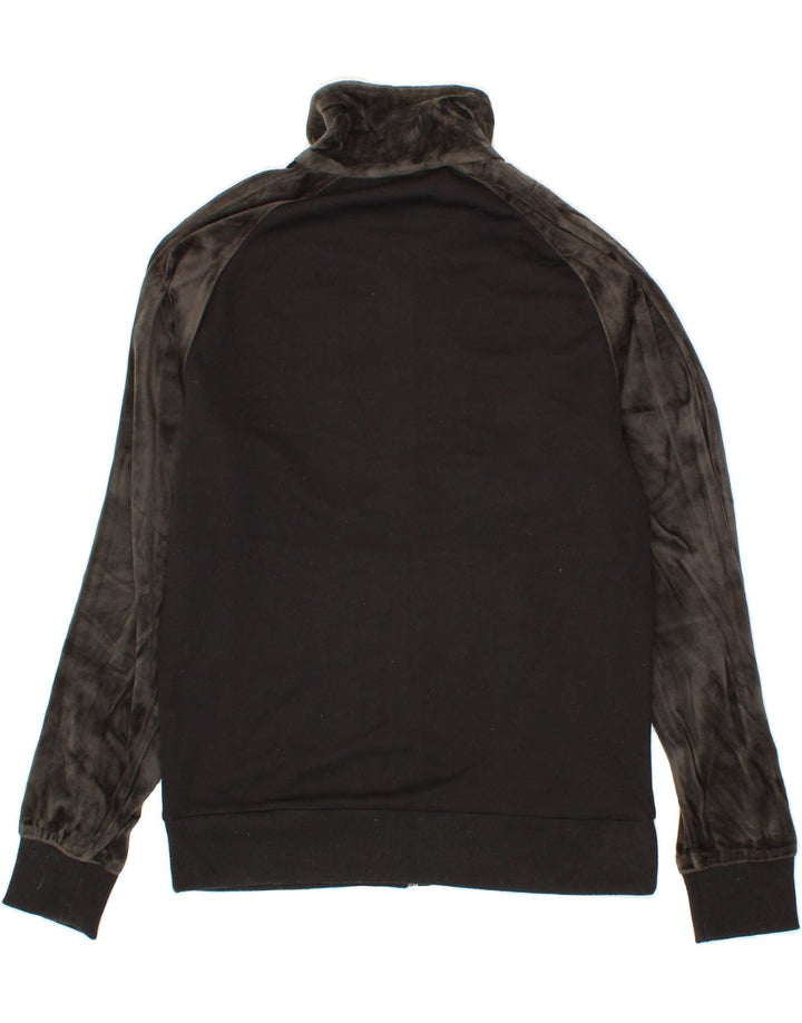 PUMA Mens Tracksuit Top Jacket Medium Black Colourblock Polyester Vintage Puma and Second-Hand Puma from Messina Hembry 