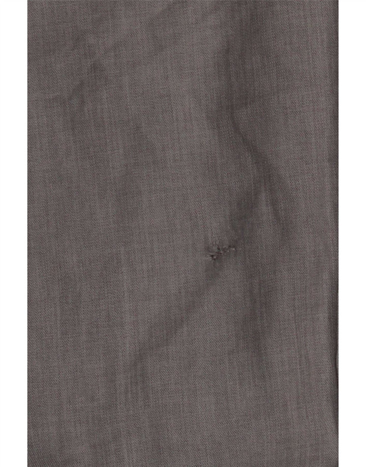 Farah Pantalon Chino Droit Classique Homme W36 L31 Gris Polyester