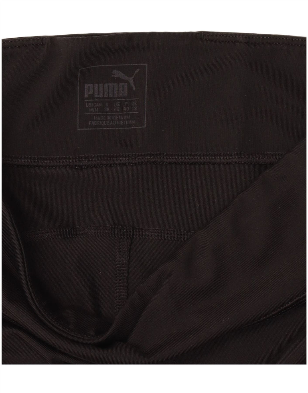 Puma Leggings pour femme UK 42 Medium Noir Colourblock