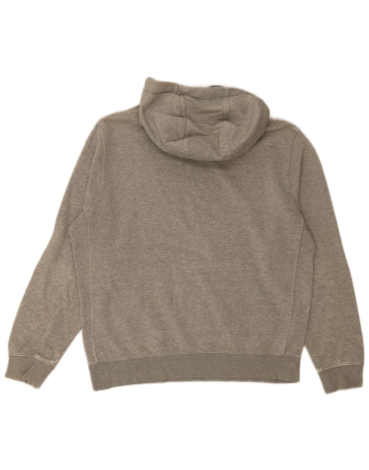 Nike Pull à capuche en coton moucheté gris moyen pour homme