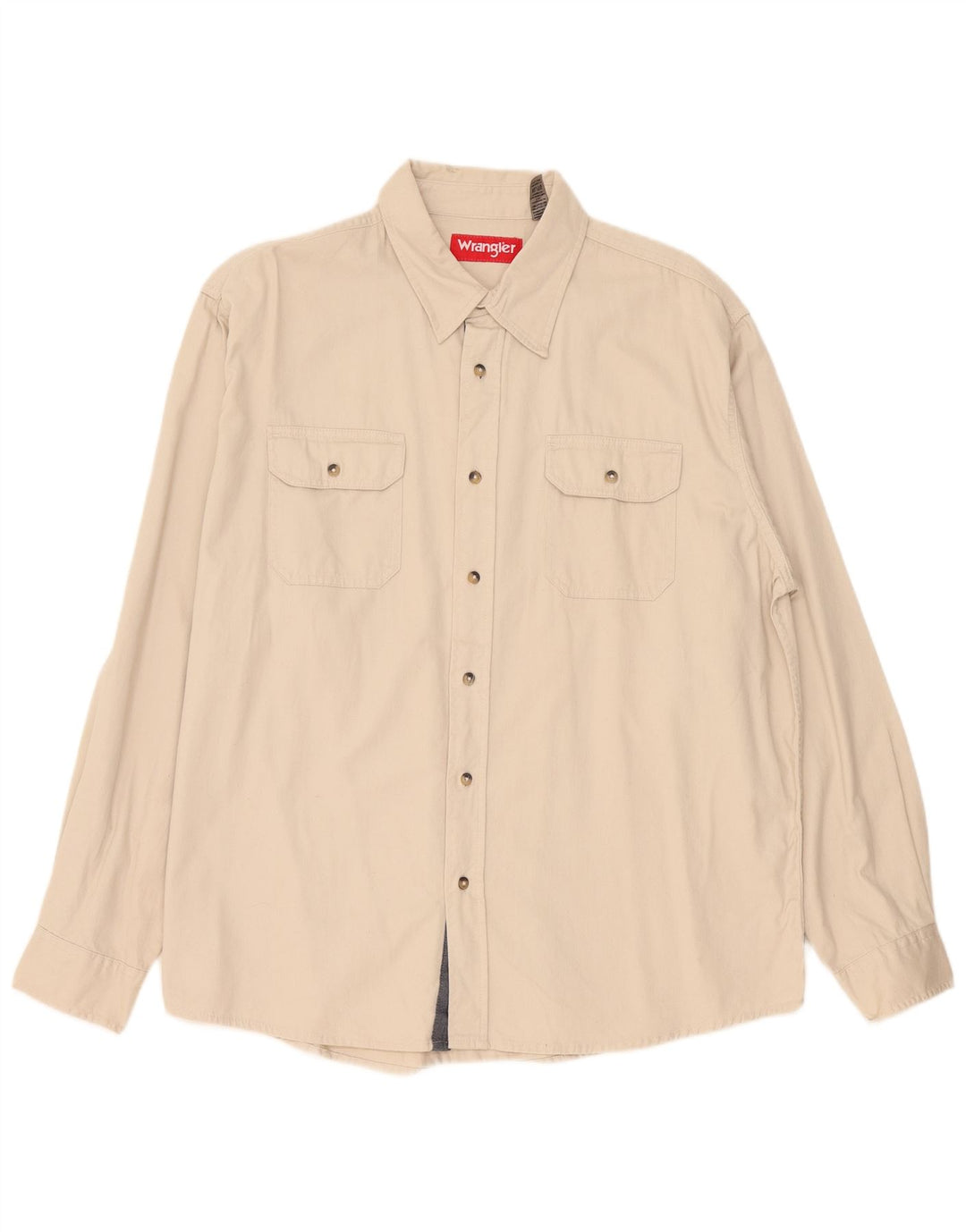 Wrangler Chemise Homme XL Coton Beige