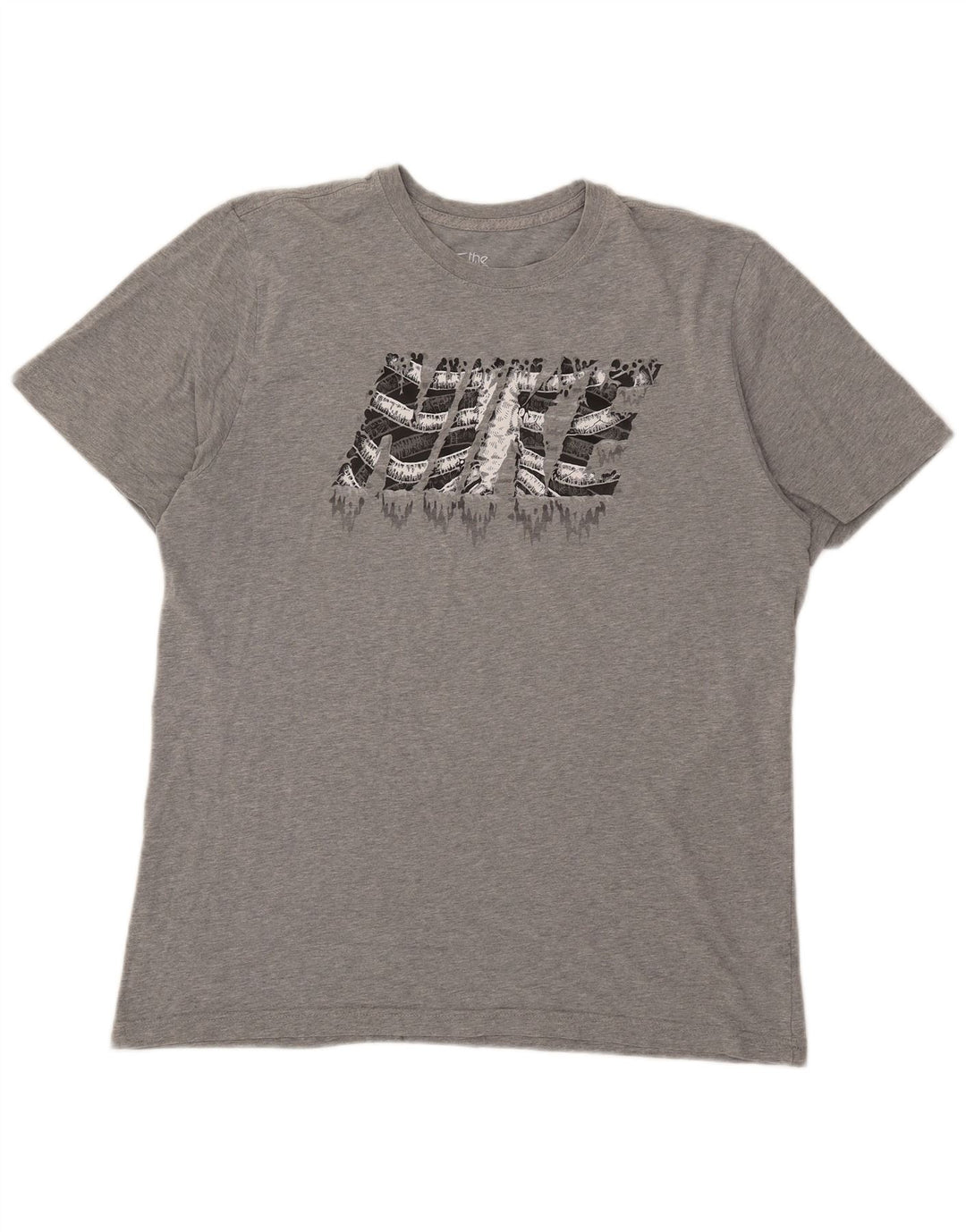 Nike T-shirt graphique coupe standard pour homme XL Gris