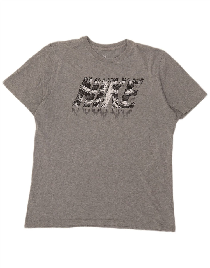 Nike T-shirt graphique coupe standard pour homme XL Gris
