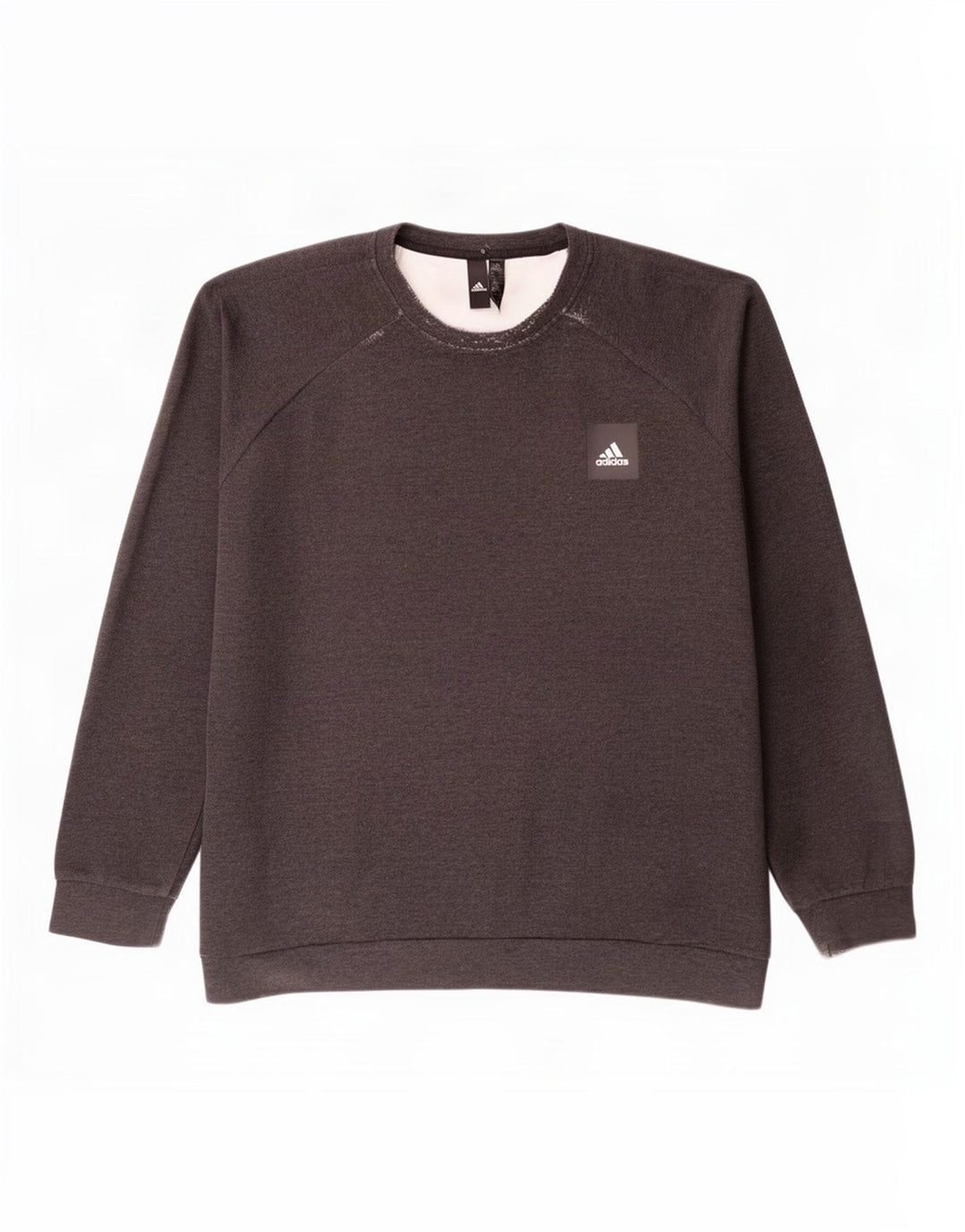 Adidas Sweat-shirt pour homme en coton gris 2XL