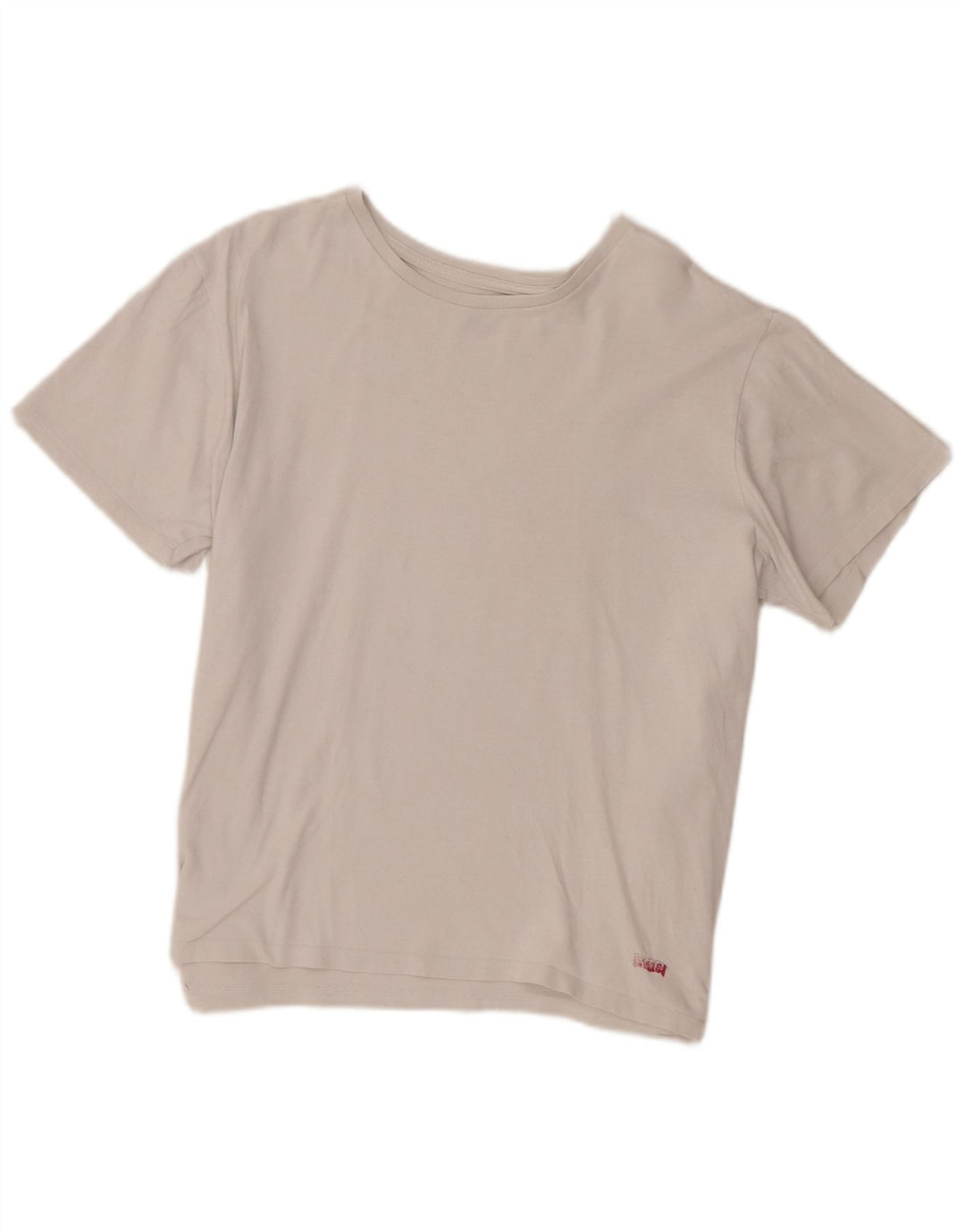 Levi's T-Shirt Femme UK 16 Large Blanc