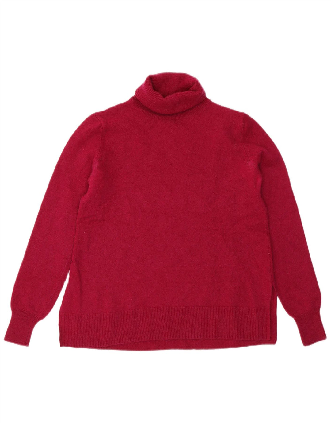 Massimo Dutti Pull court à col roulé pour femme UK 6 XS en laine marron