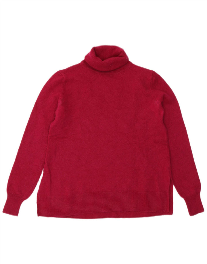 Massimo Dutti Pull court à col roulé pour femme UK 6 XS en laine marron