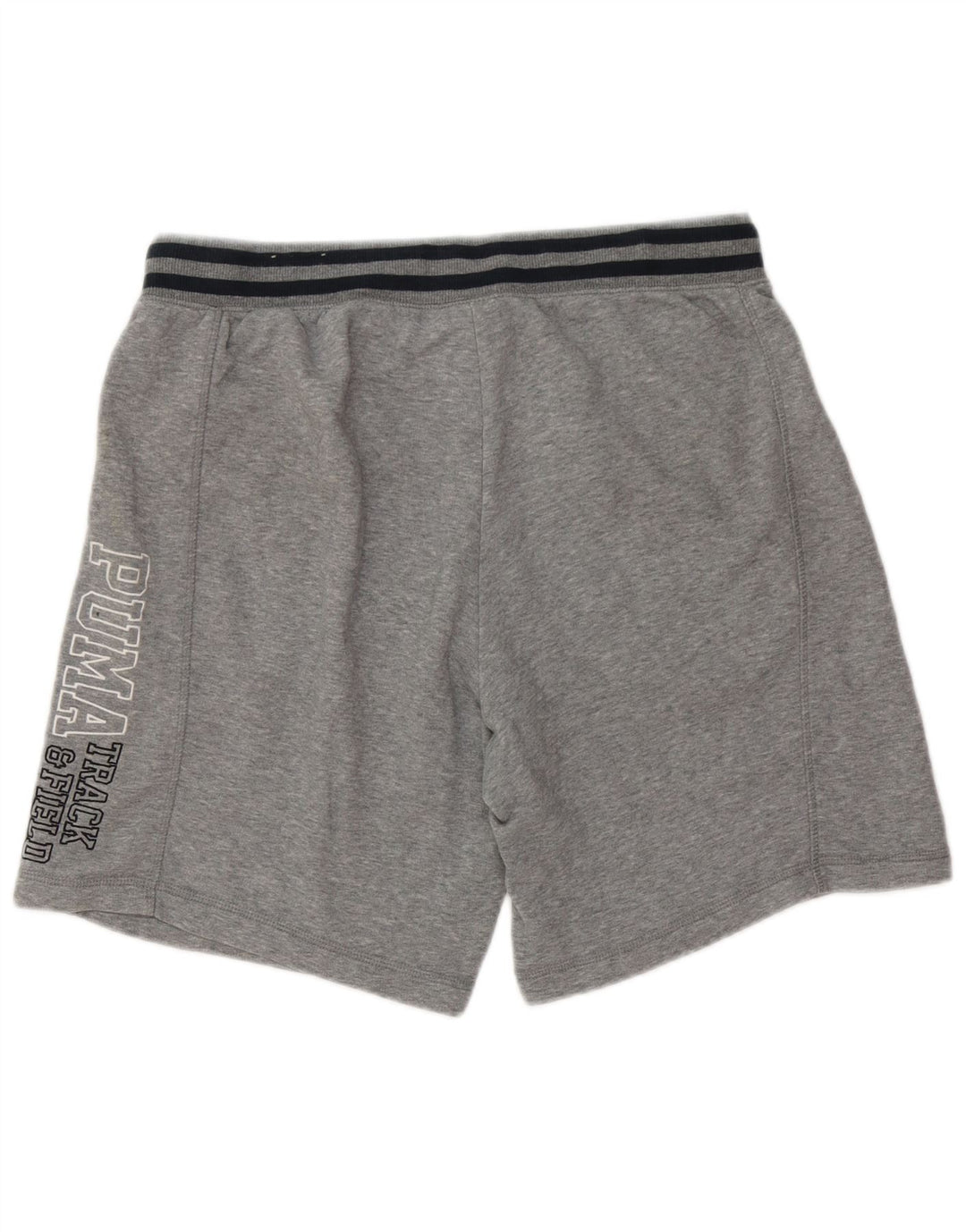 Puma Short Graphic Sport Homme Gris Large Coton