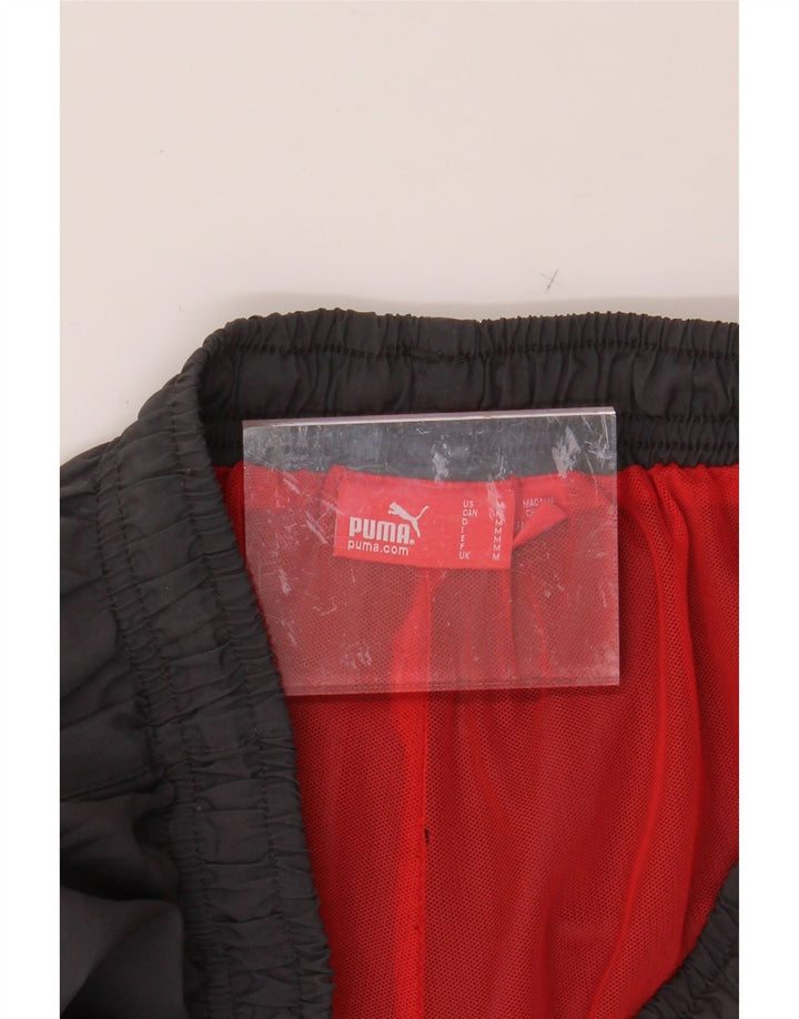 PUMA Mens Tracksuit Trousers Medium Grey Colourblock Vintage Puma and Second-Hand Puma from Messina Hembry 