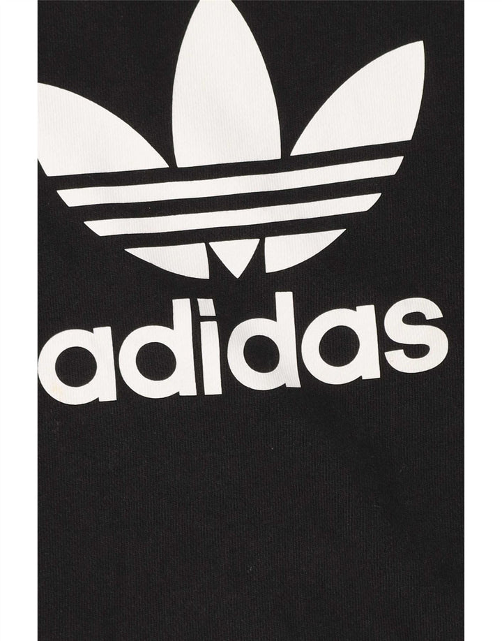 Adidas Sweat-shirt graphique pour homme, petit, noir