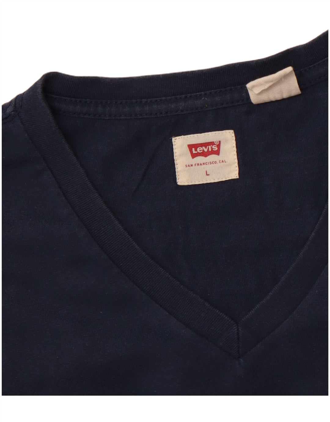 LEVI'S T-Shirt Homme Bleu Marine Large