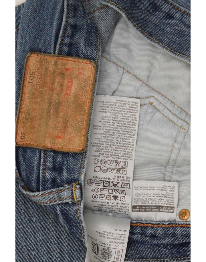 Levi's Jean Droit 501 Homme Bleu W30 L30 Coton