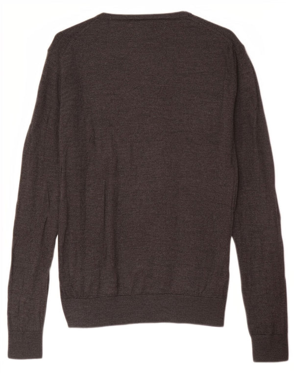 Zara Pull Homme Pull Large Gris Laine