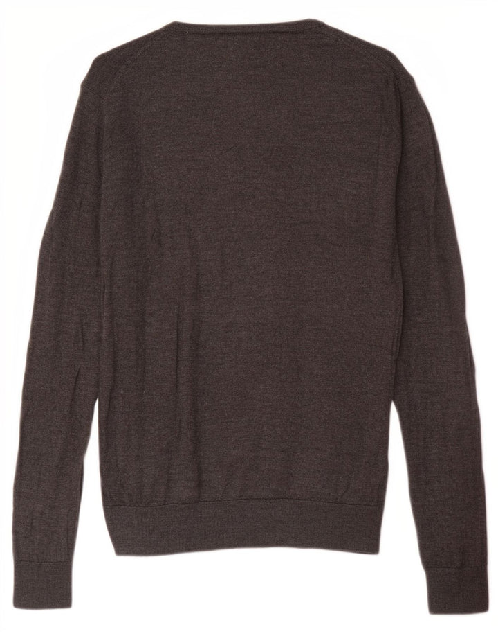 Zara Pull Homme Pull Large Gris Laine