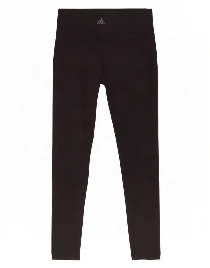 Adidas Leggings Femme UK 16/18 Grand Noir