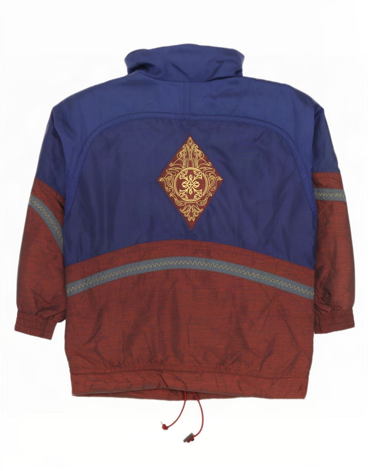 Descente Veste de ski à capuche surdimensionnée pour femme EU 40 Bleu marine moyen