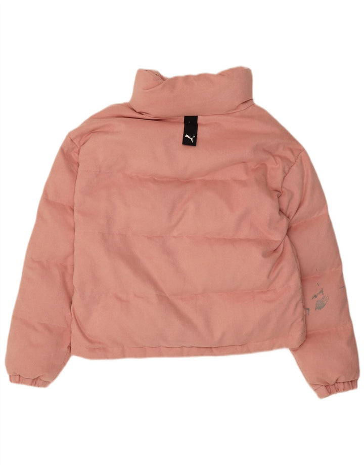 Puma Veste rembourrée pour femme UK 14 Rose moyen Polyester