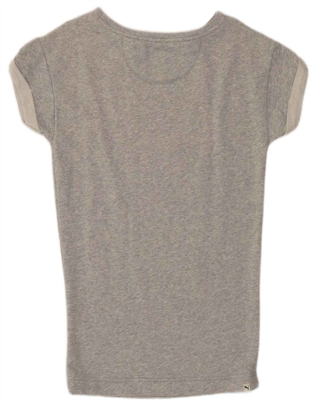 Puma T-shirt pour femme UK 8 Small Gris moucheté
