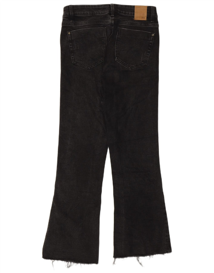 Zara Jean court bootcut pour femme EU 34 2XS W24 L25 Gris