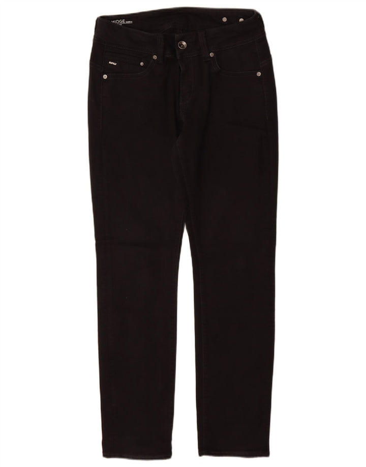 G-STAR Jean Skinny Midge W30 L30 Femme Noir Coton
