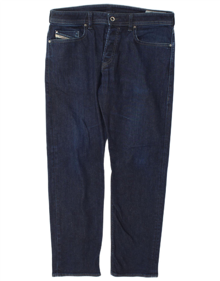 Diesel Jean Slim Homme W34 L30 Bleu Marine Coton