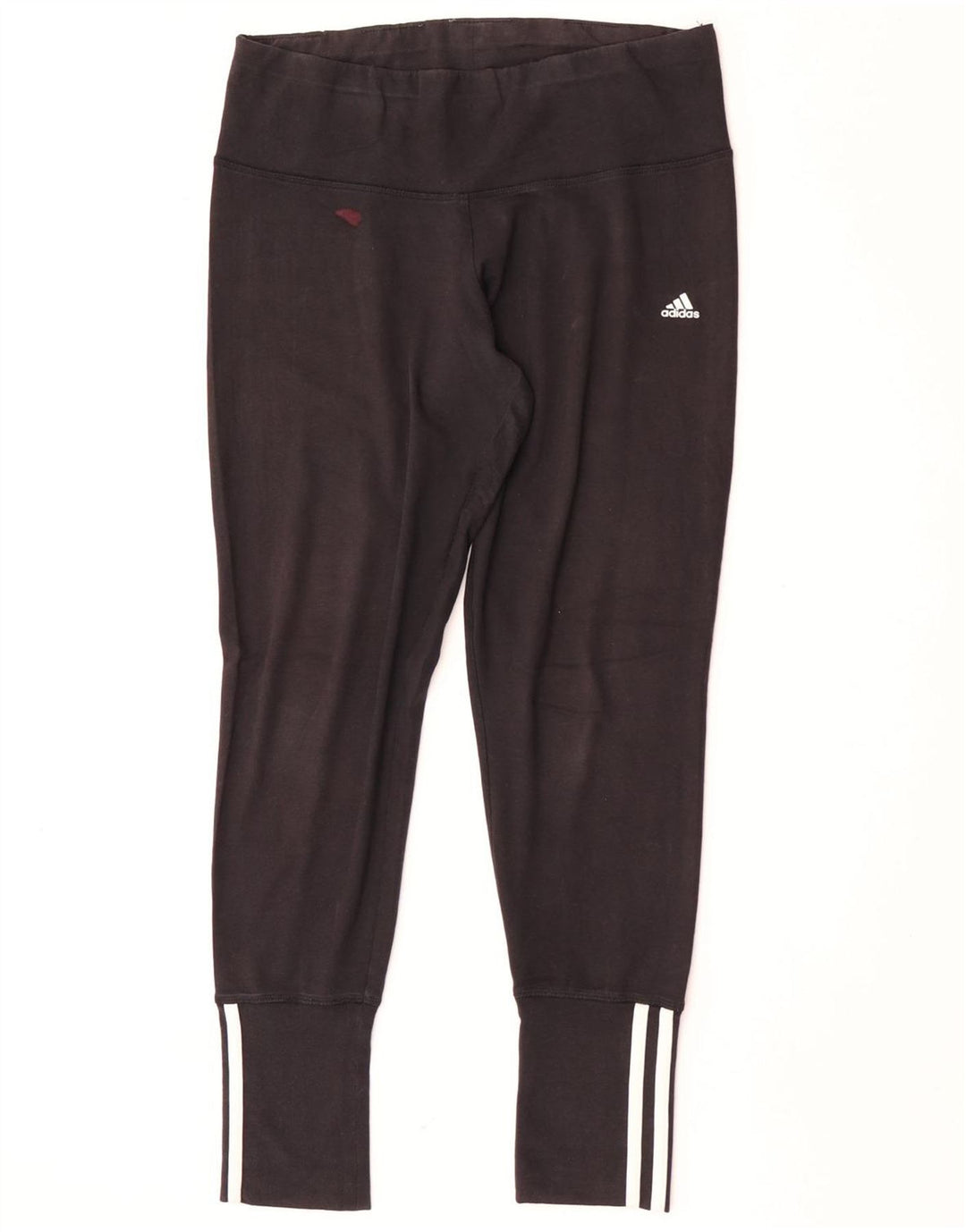 Adidas Leggings Femme UK 12/14 Coton Noir Moyen