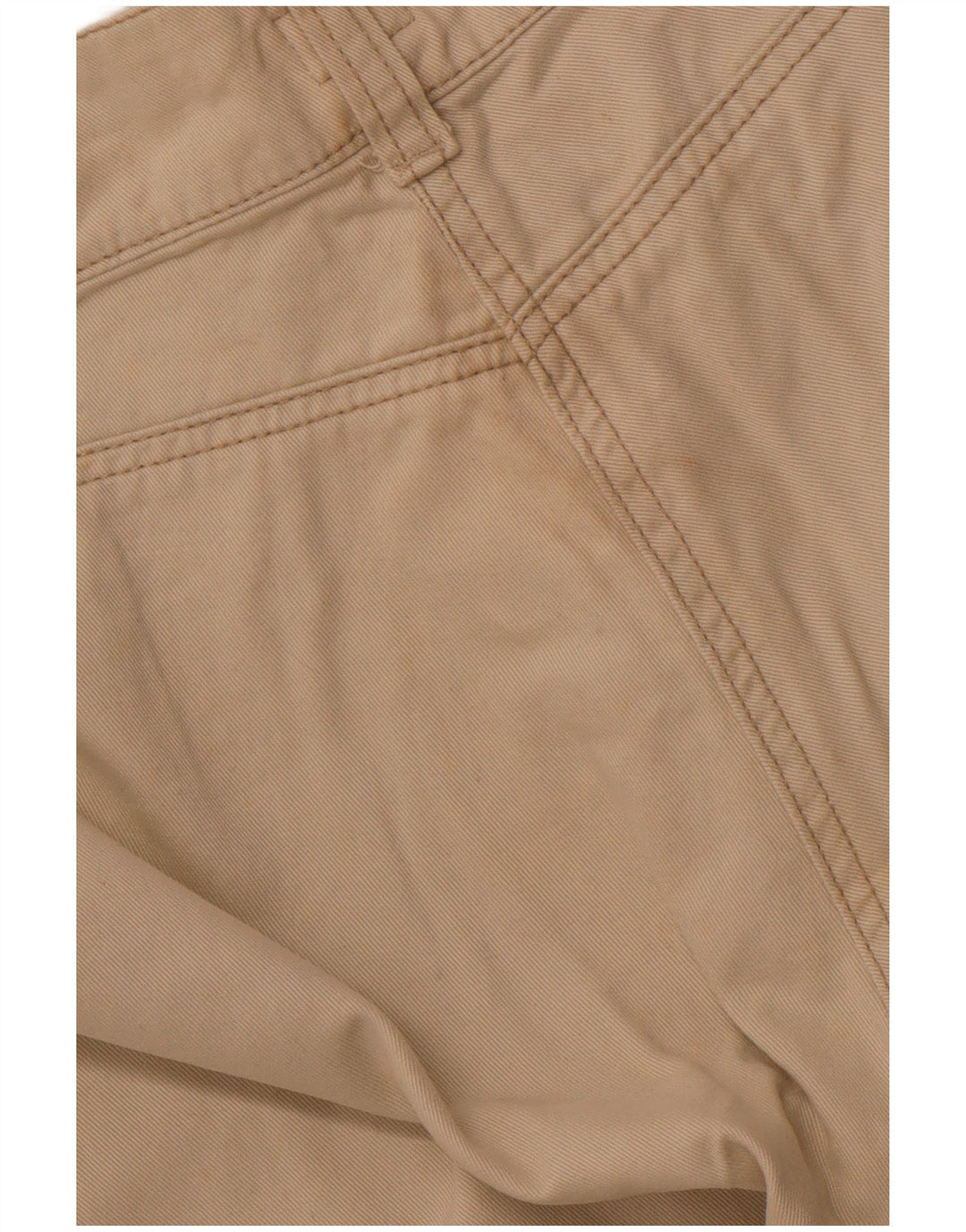 CALVIN KLEIN Pantalon décontracté droit femme W28 L32 Beige Coton