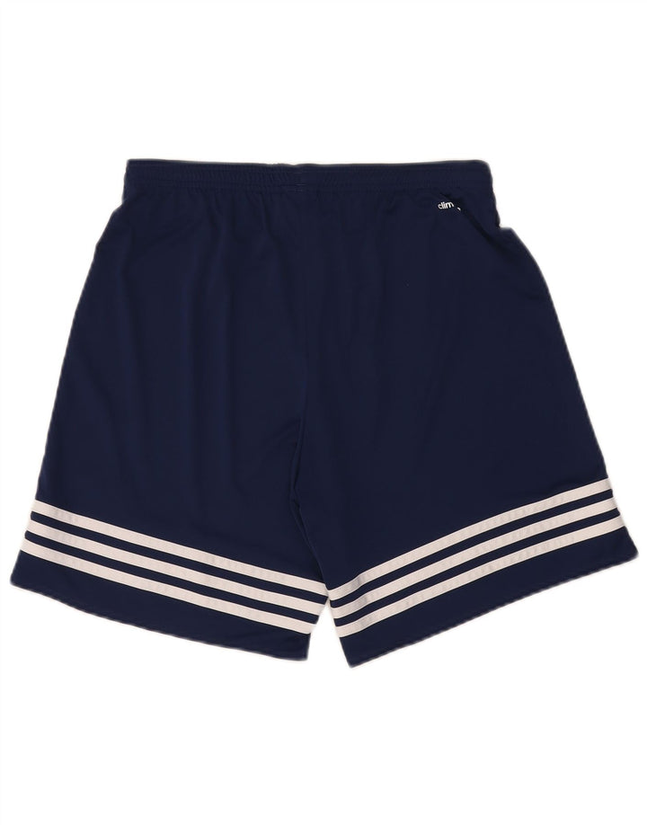 Adidas Short de sport Climalite Homme Bleu Marine Moyen Polyester