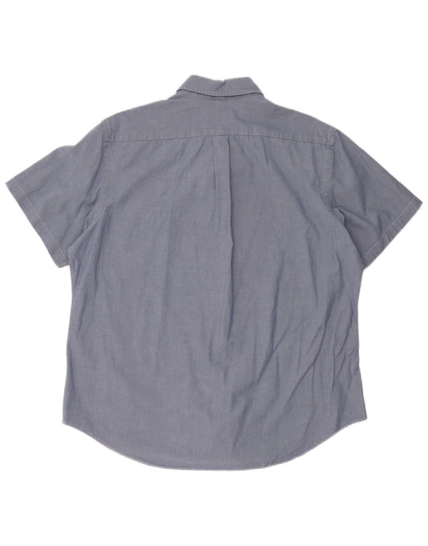 Chemise à manches courtes homme Polo Ralph Lauren XL coton bleu