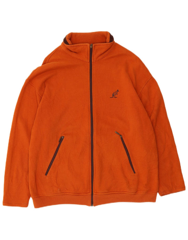 AUSTRALIAN L'ALPINA Veste de Survêtement Homme IT 50 Orange Moyen Coton