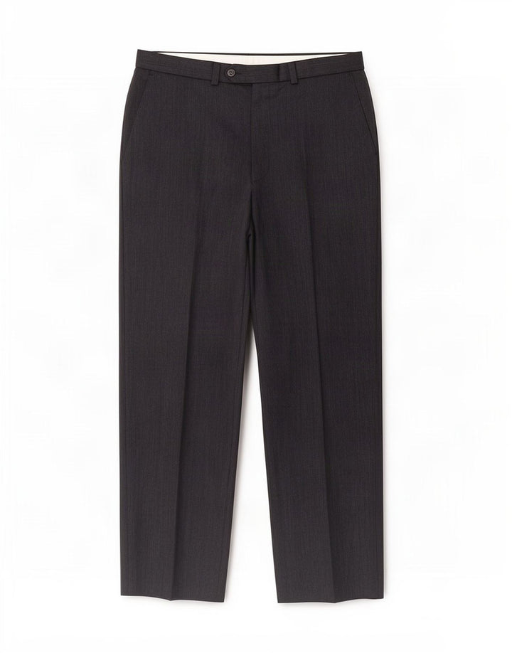 Marks & Spencer Pantalon de Costume Droit St. Michael Homme W32 L33 Bleu Marine